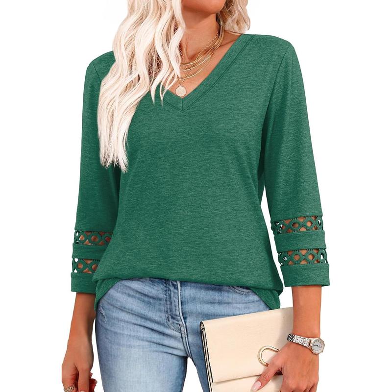 Styli™ | Top de Verano Informal y Elegante con Cuello en V para Mujer