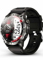 🔥 Reloj inteligente SteelGrid | Pantalla AMOLED siempre activa, GPS satelital, Monitor de estrés