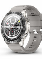 🔥 Reloj inteligente SteelGrid | Pantalla AMOLED siempre activa, GPS satelital, Monitor de estrés