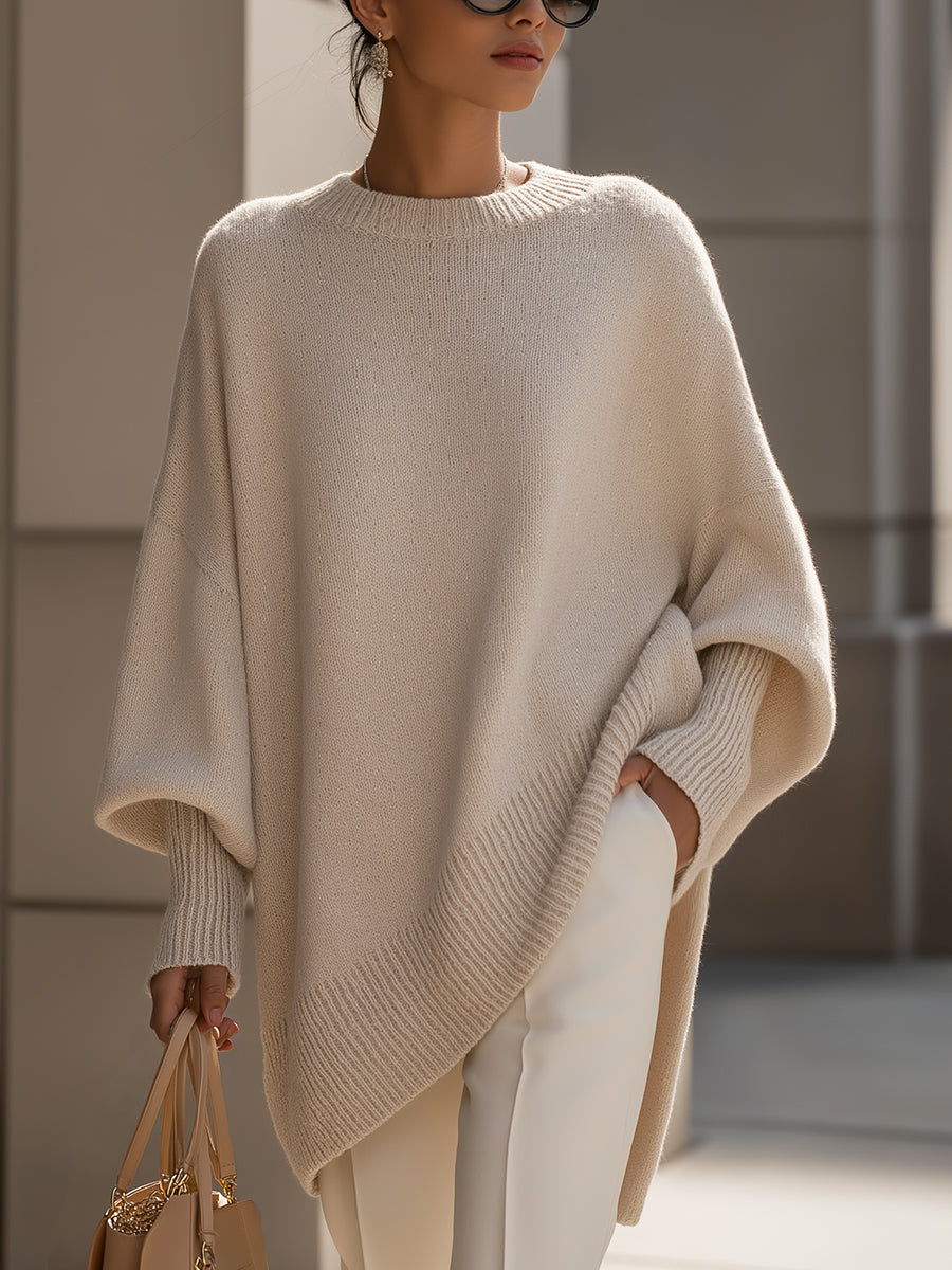 Mandy – Moeiteloze Elegantie Oversized Trui