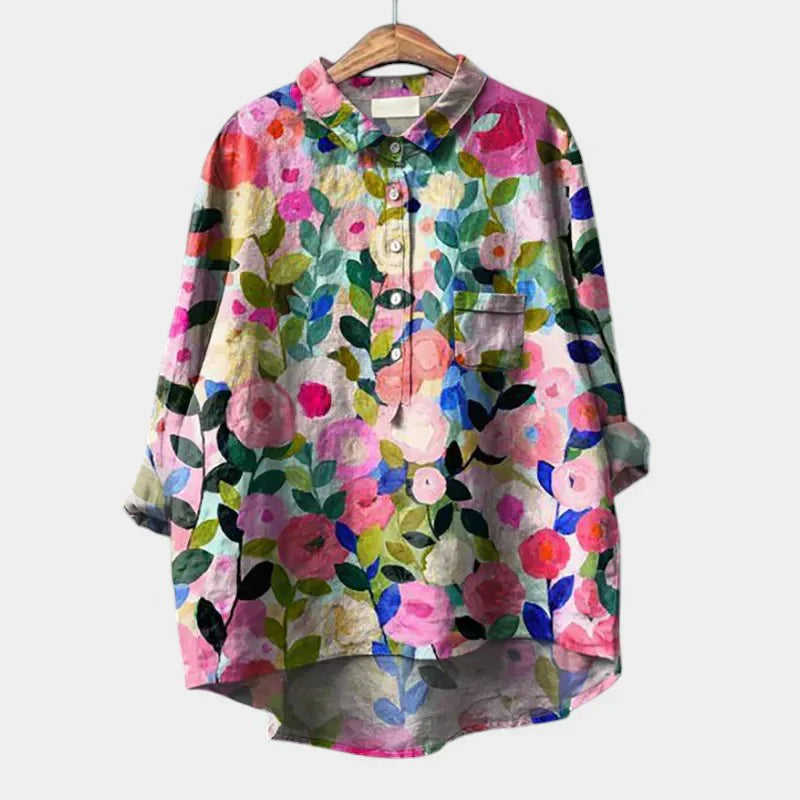 Tallie™ | Blusa Estampada Relajada para Mujer