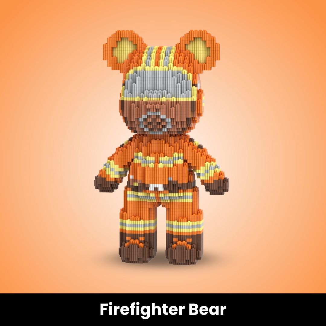 BearBricks™ Construye tu propio Mini Oso (más de 3000 bloques)