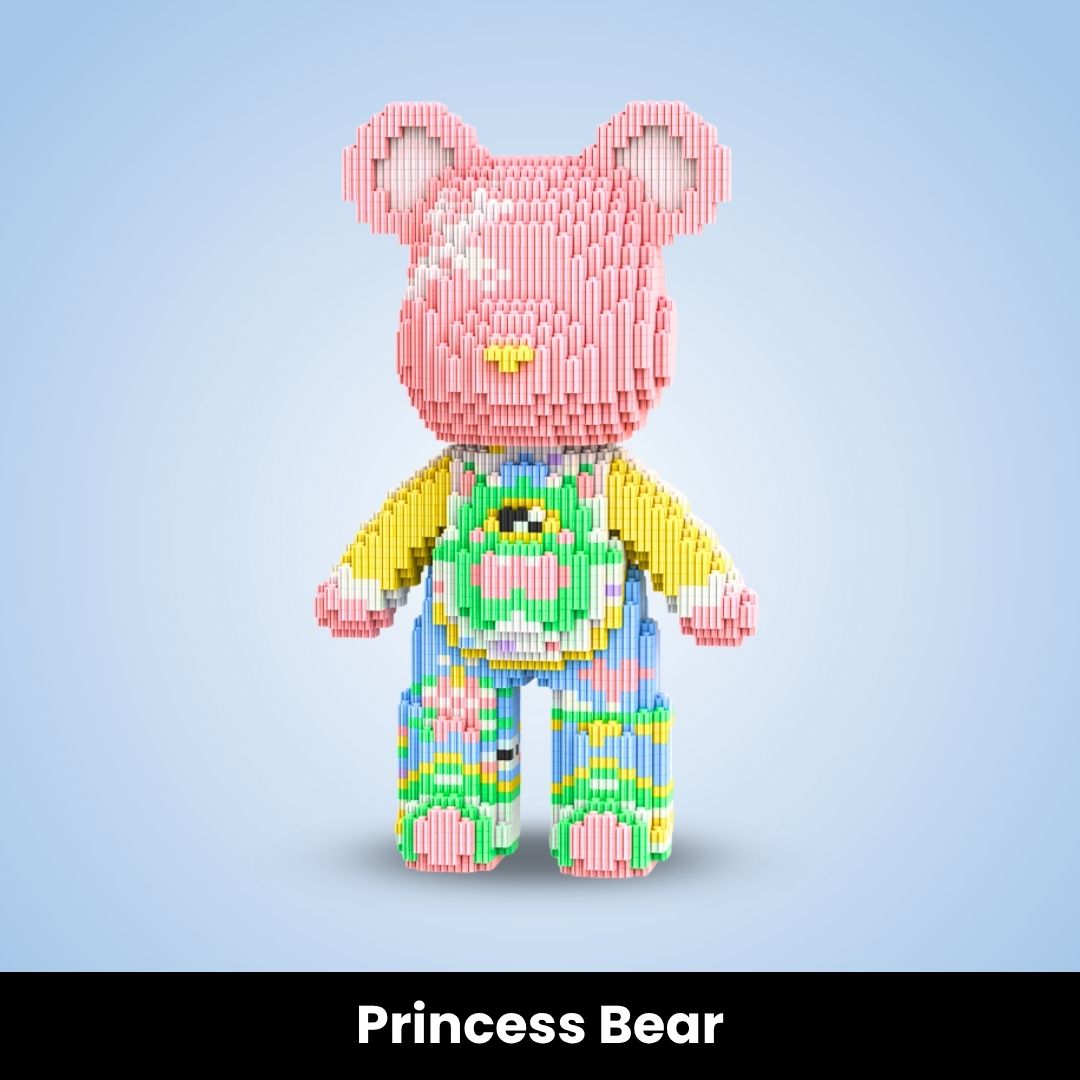BearBricks™ Construye tu propio Mini Oso (más de 3000 bloques)