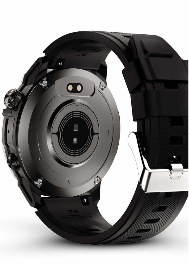 🔥 Reloj inteligente SteelGrid | Pantalla AMOLED siempre activa, GPS satelital, Monitor de estrés