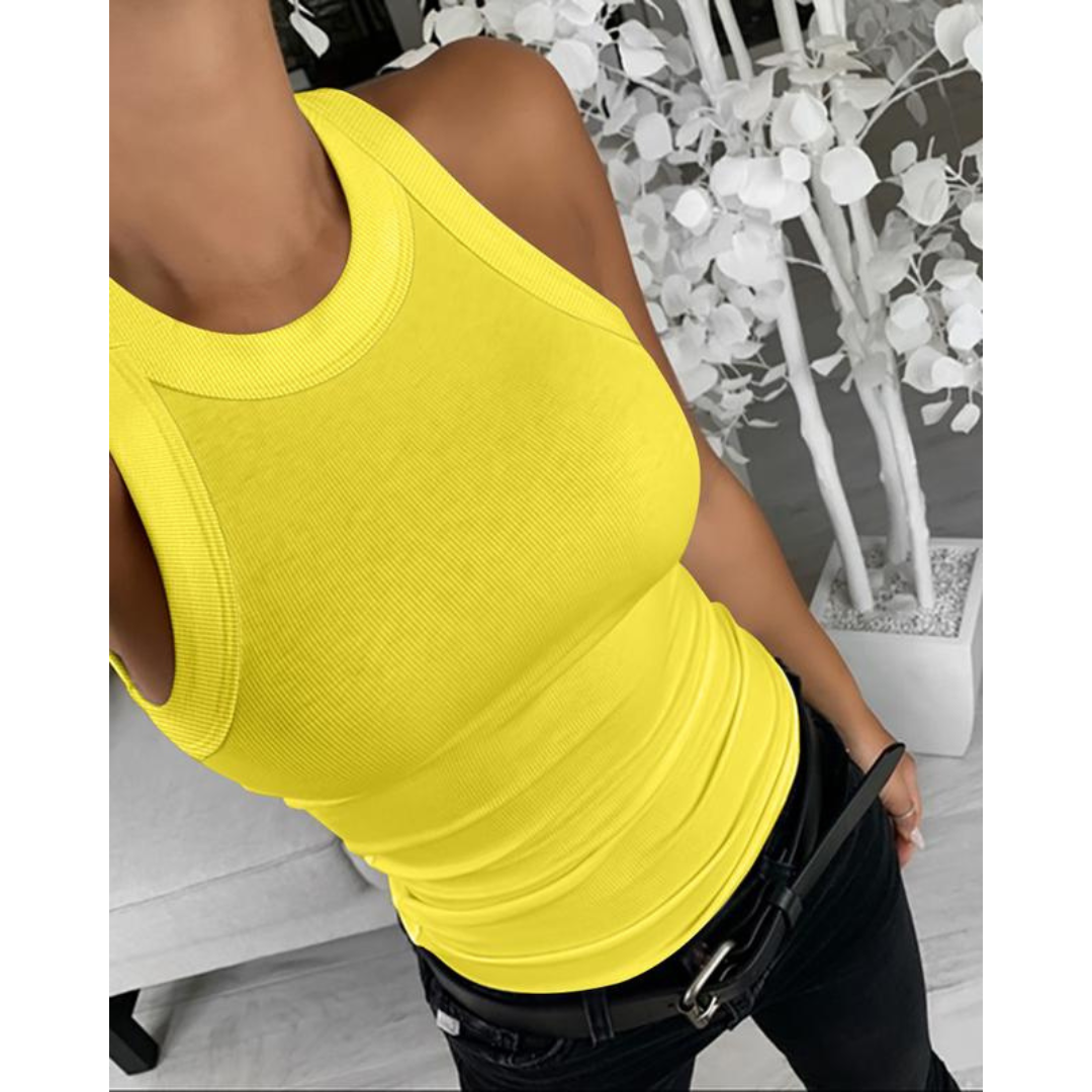 SLOANIE™ | Jersey informal sin mangas para diario