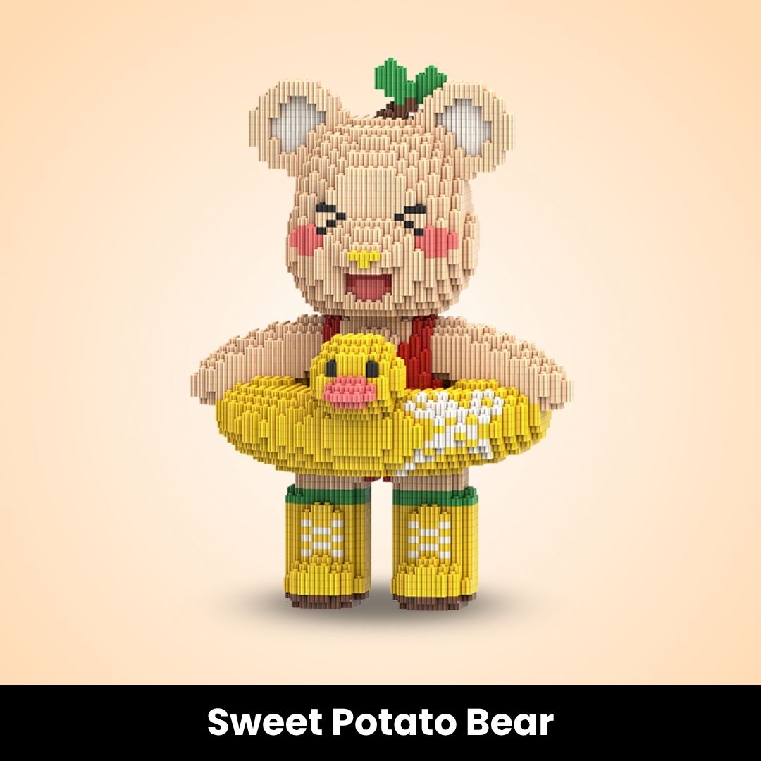 BearBricks™ Construye tu propio Mini Oso (más de 3000 bloques)