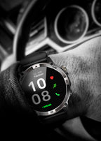 🔥 Reloj inteligente SteelGrid | Pantalla AMOLED siempre activa, GPS satelital, Monitor de estrés