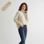 Isabella | Jersey de Cachemira con Cuello Alto
