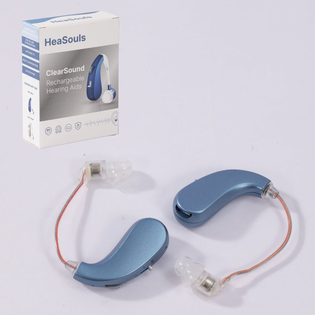Audífonos recargables BTE ClearSound HeaSouls™️ (par de 2)