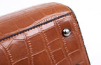 Palmer | Bolso de 4 piezas con patrón de cocodrilo