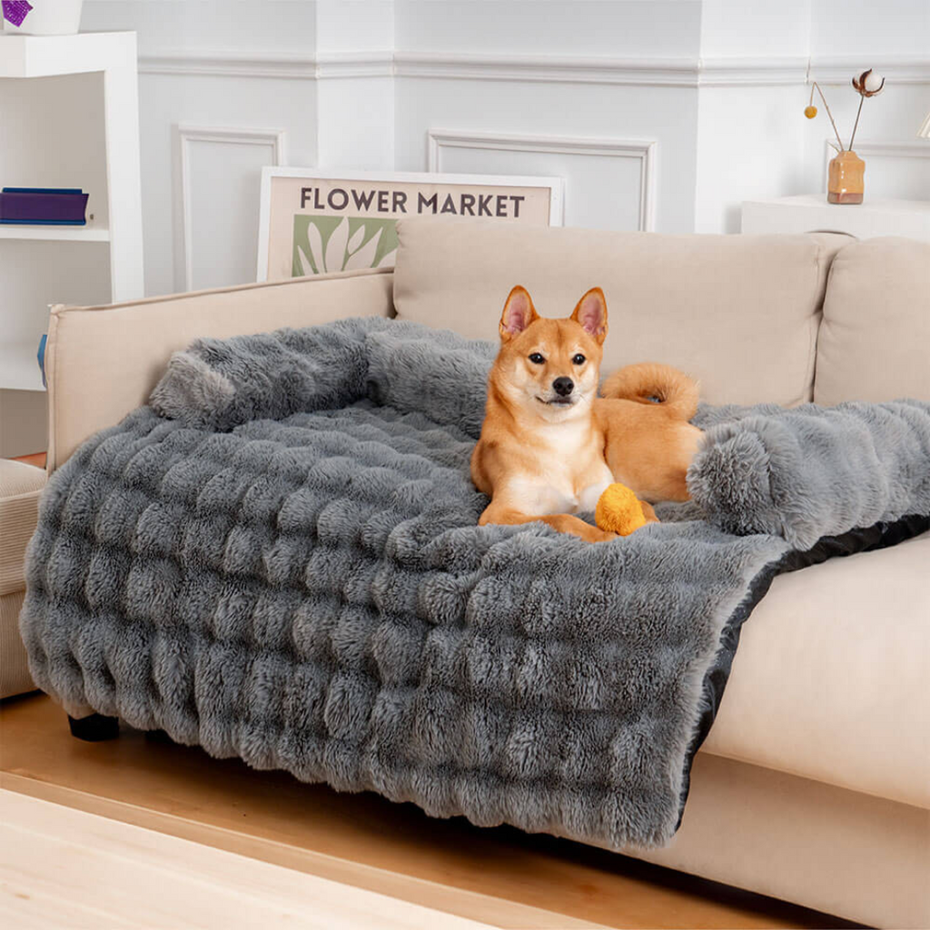 Cama Relajante para Perros – Protege el Sofá y Ofrece Máximo Confort