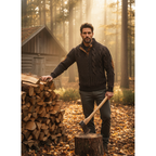 George | Luxe gebreide trui met print