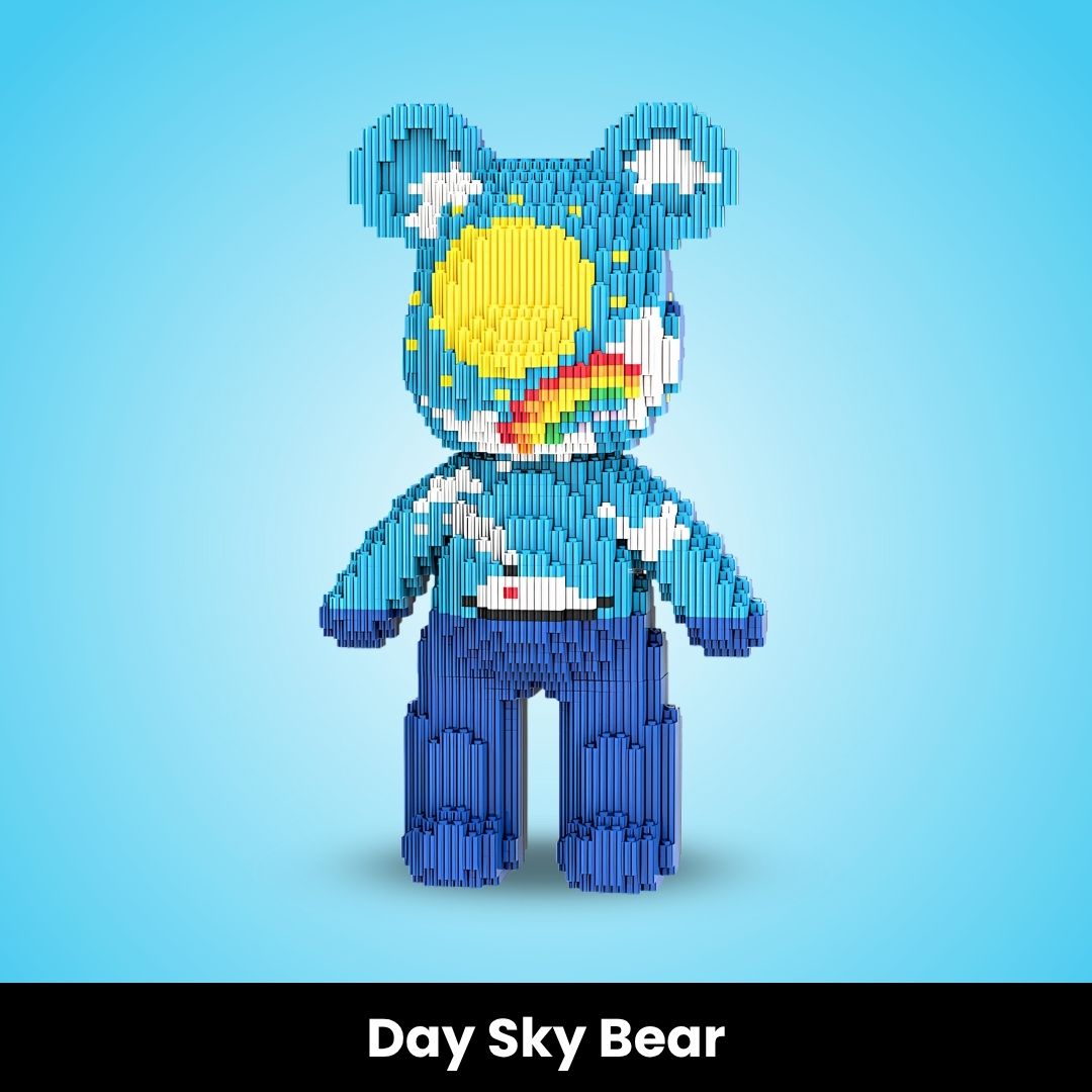 BearBricks™ Construye tu propio Mini Oso (más de 3000 bloques)