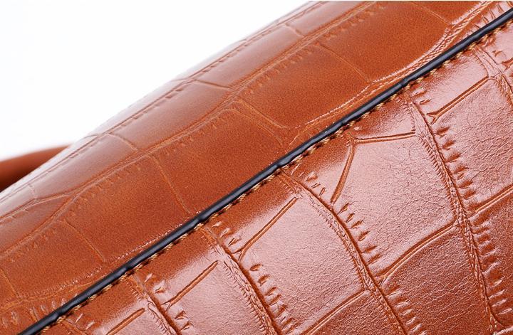Palmer | Bolso de 4 piezas con patrón de cocodrilo