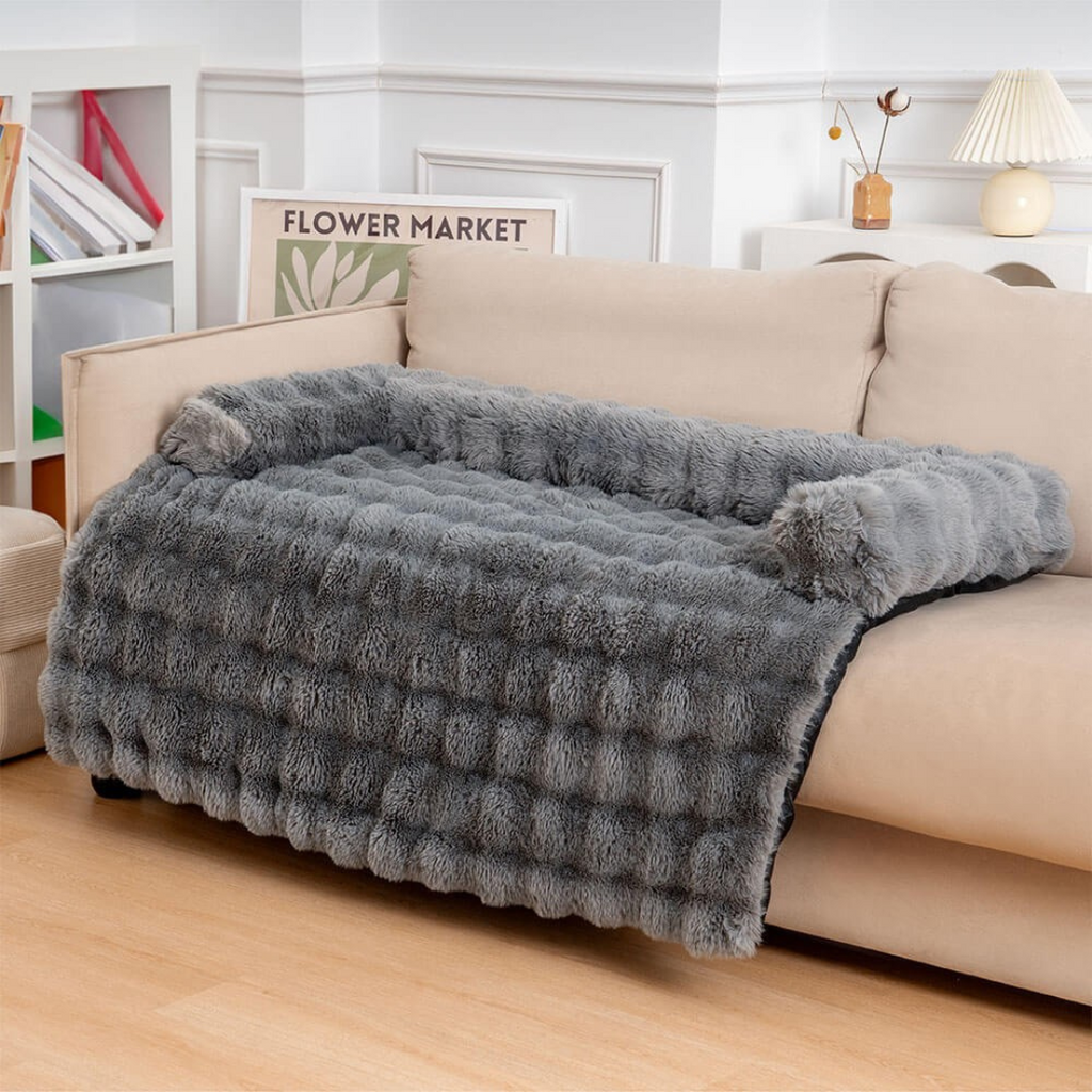 Cama Relajante para Perros – Protege el Sofá y Ofrece Máximo Confort