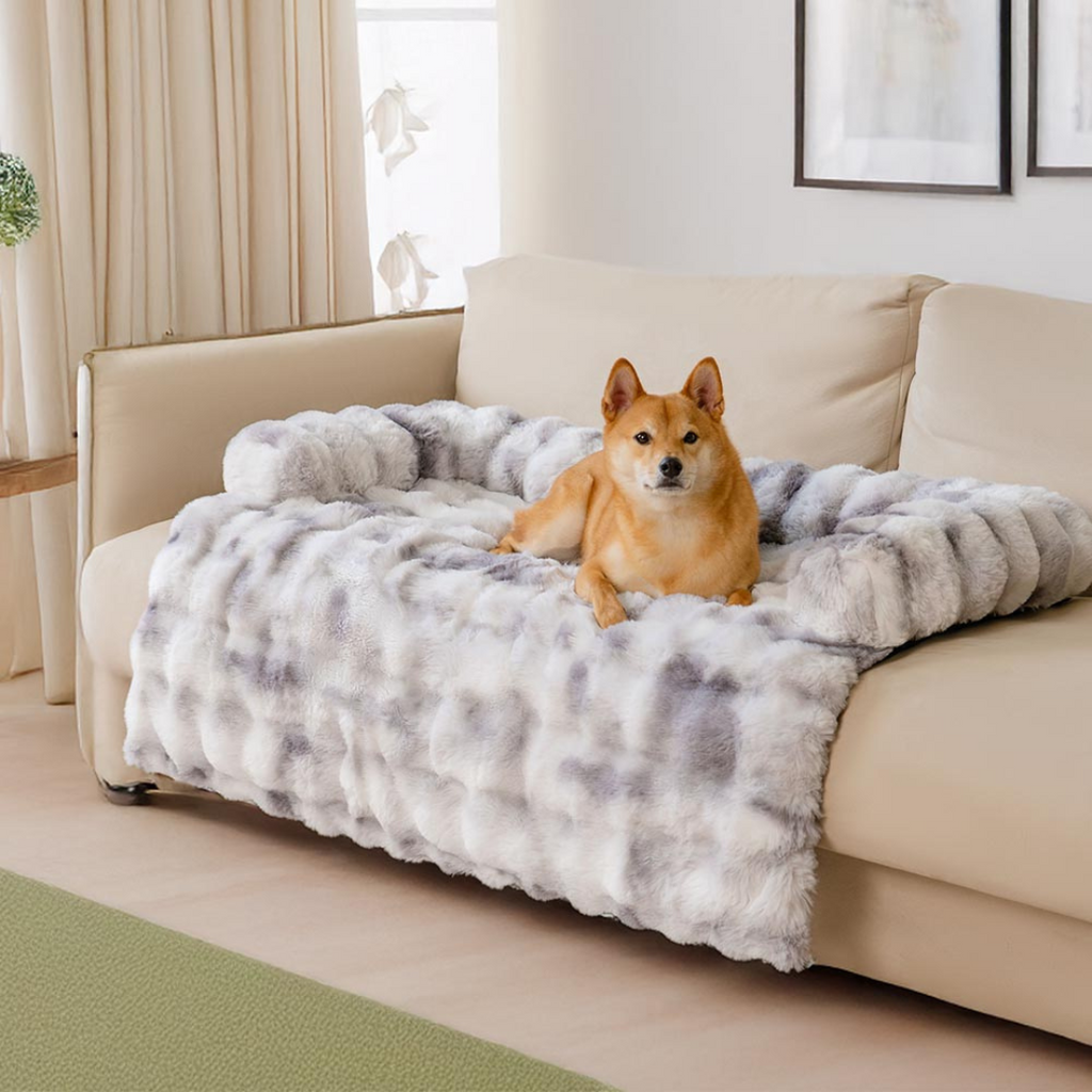 Cama Relajante para Perros – Protege el Sofá y Ofrece Máximo Confort