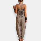 María Teresa | Mono bohemio bordado