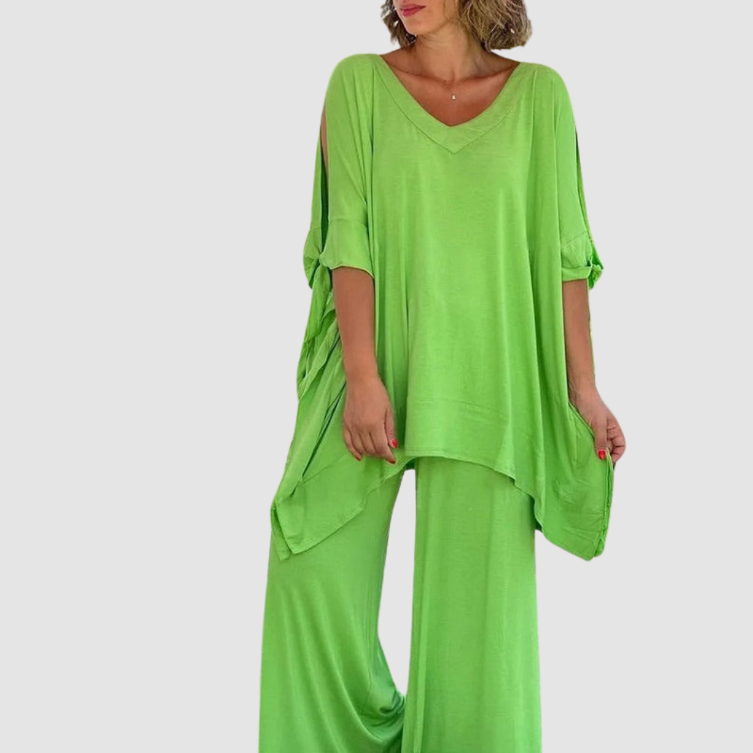 Conjunto Zinnia™ estilo holgado | Elegancia sin esfuerzo en cada paso
