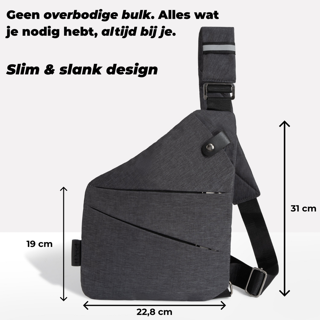Bolso Gridforce | Bandolera antirrobo 2+1 GRATIS