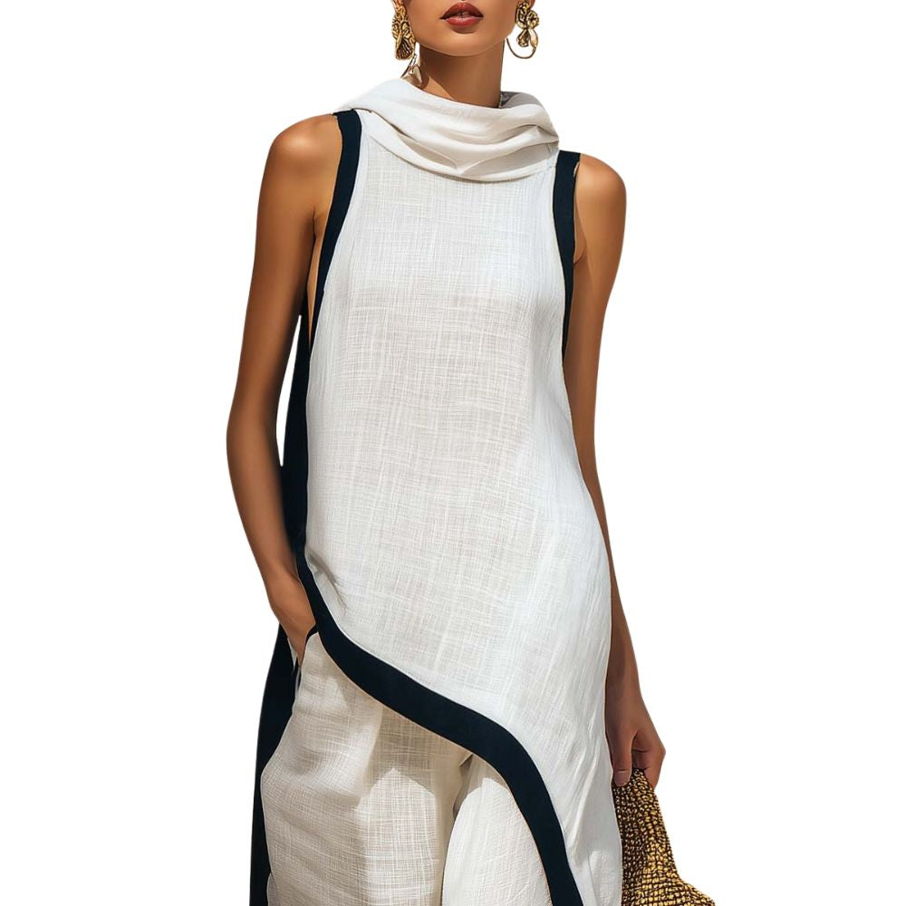 LEONORA | CONJUNTO ELEGANTE DE LINO