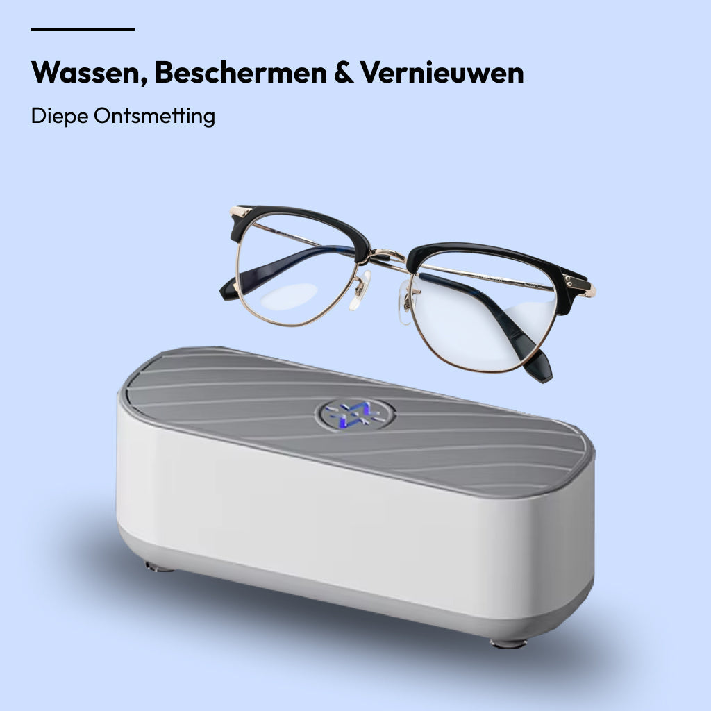 Limpiador de gafas CleanPulse | 50% DE DESCUENTO