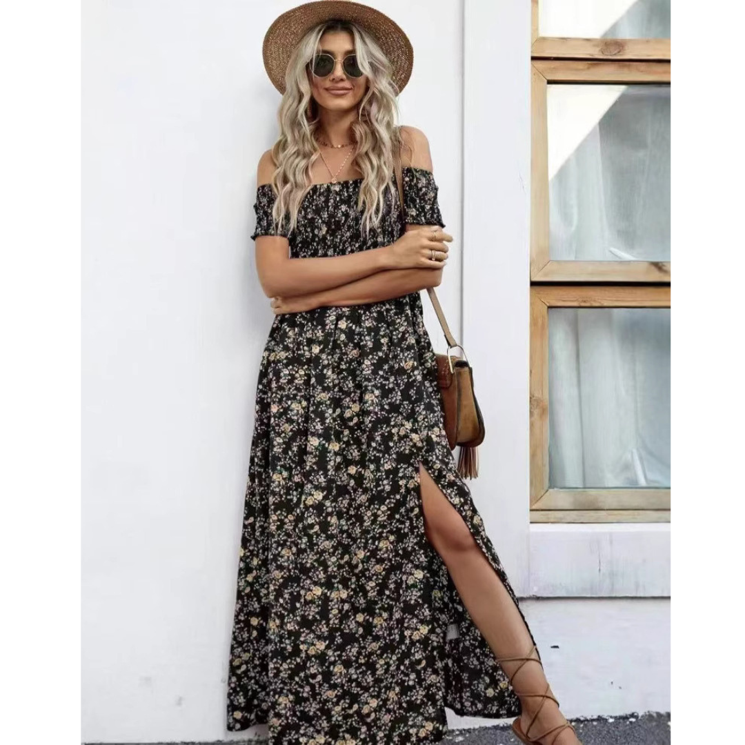 Phoebe™ | Elegante vestido vintage de mujer con hombros descubiertos