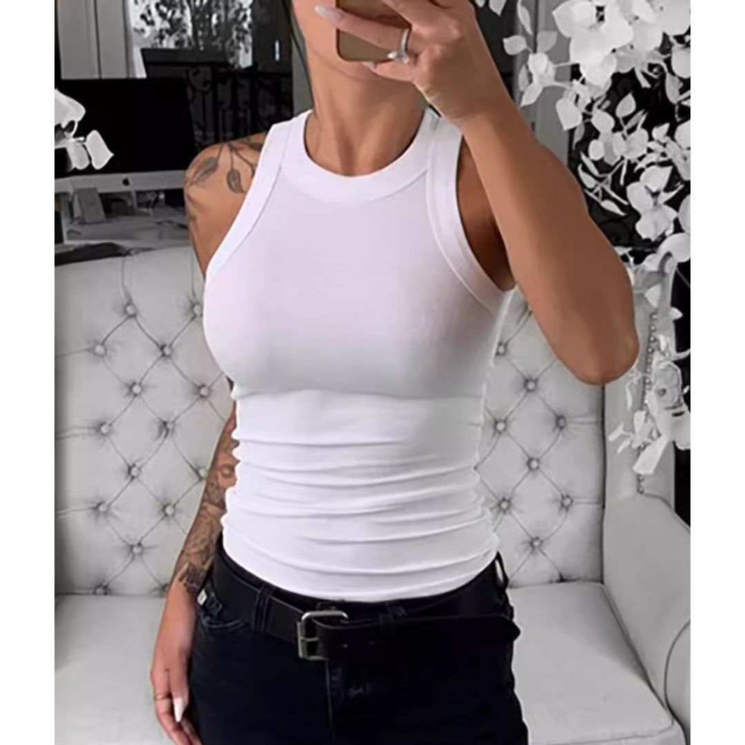 SLOANIE™ | Jersey informal sin mangas para diario