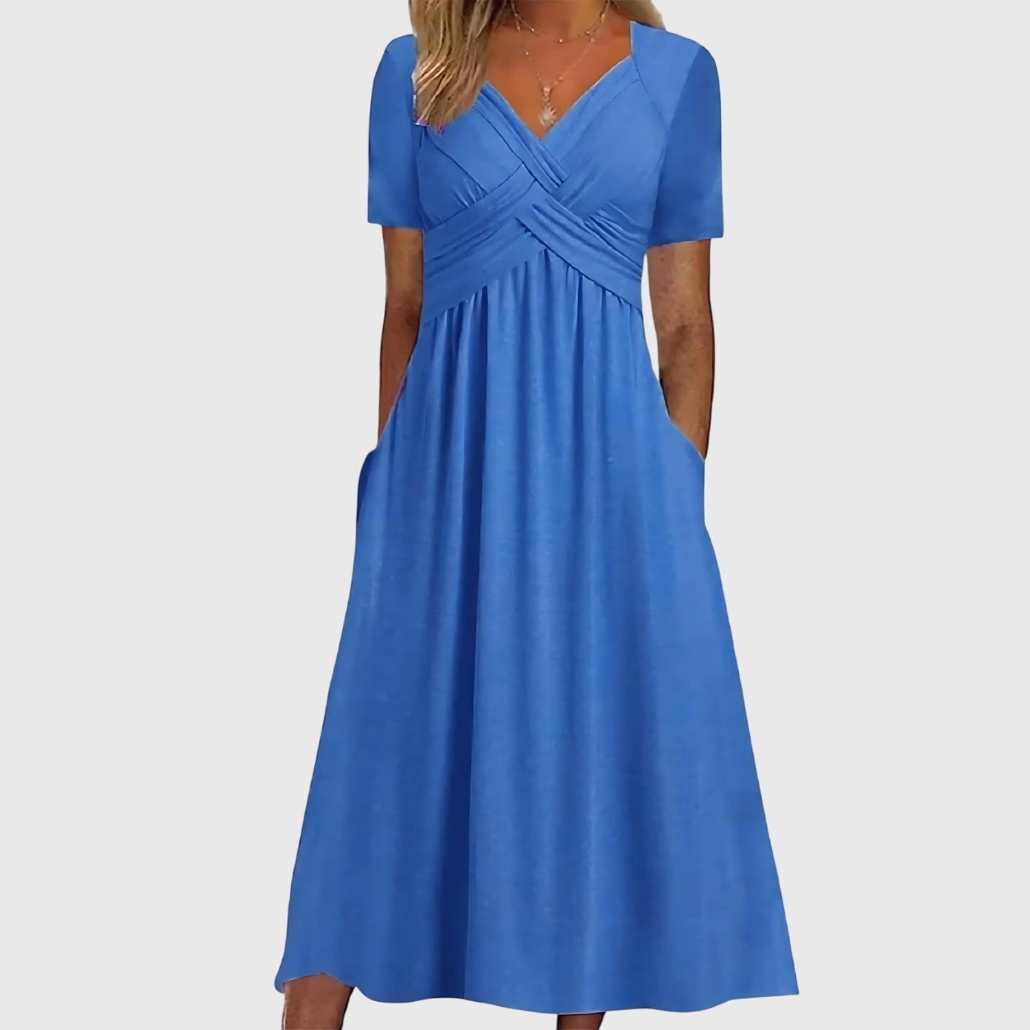 Viola™ | Vestido Midi con Control Abdominal
