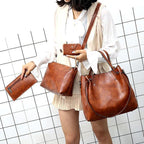 Sutton | Set de 4 piezas de bolso retro elegante para mujer