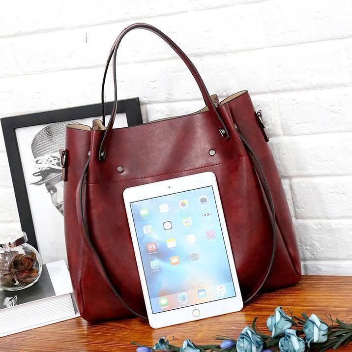 Sutton | Set de 4 piezas de bolso retro elegante para mujer
