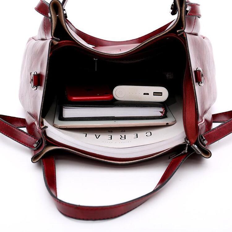 Sutton | Set de 4 piezas de bolso retro elegante para mujer