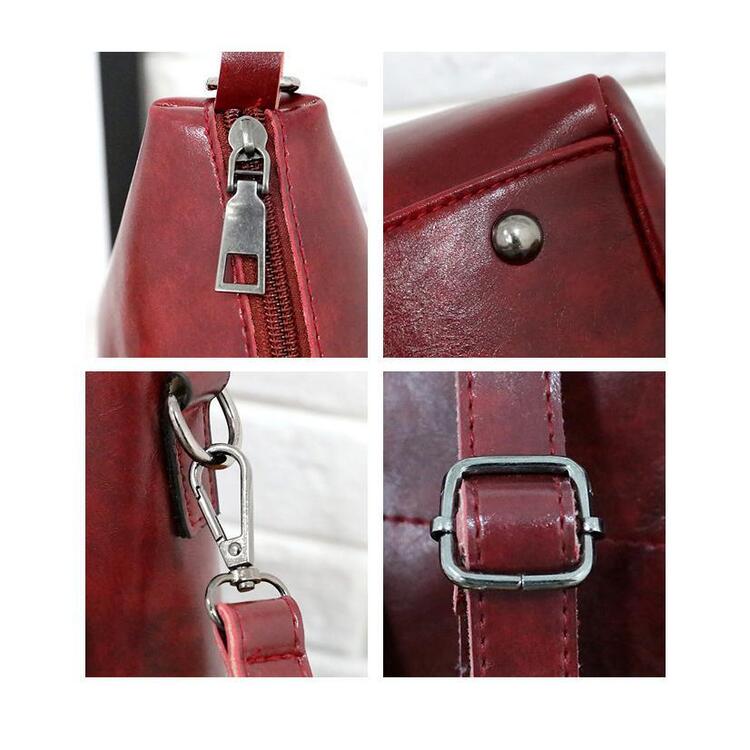 Sutton | Set de 4 piezas de bolso retro elegante para mujer