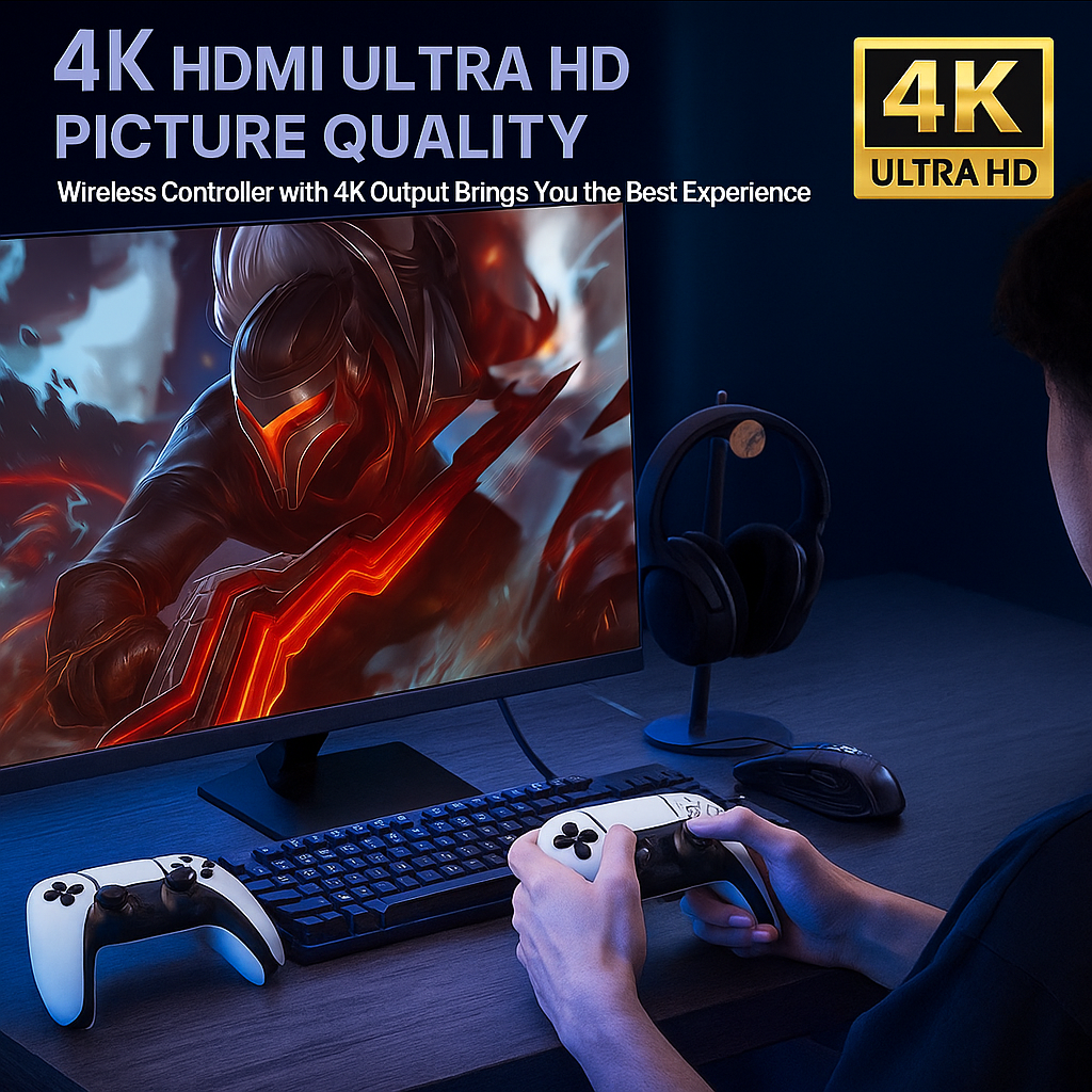 Consola de juegos RetroPro + 2 controles GRATIS