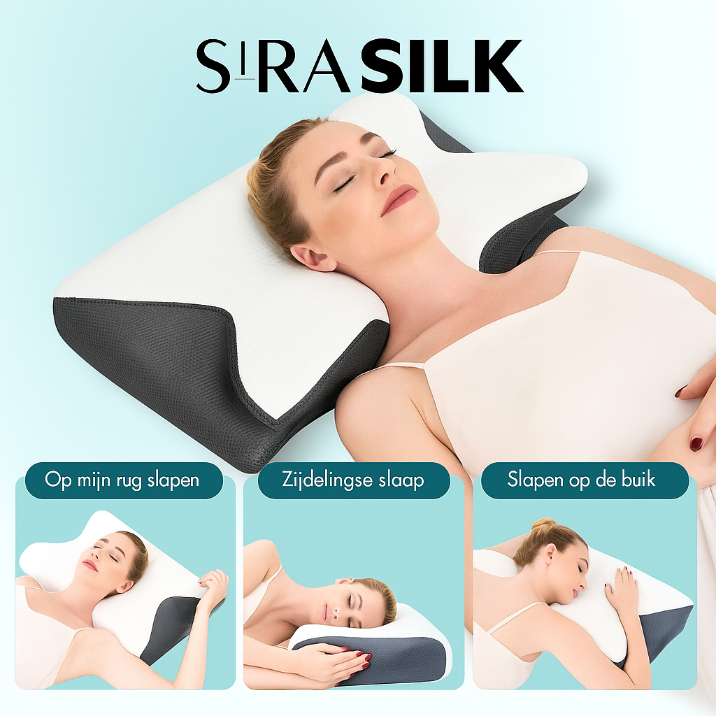 Sirasilk | Orthopedisch hoofdkussen