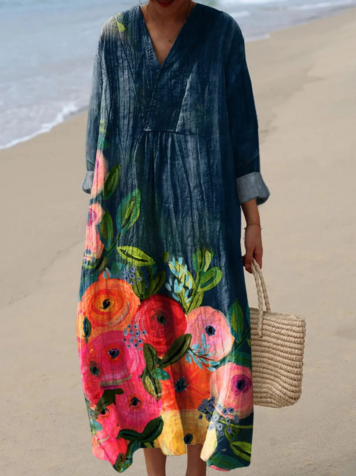 Lorena | Vestido Estampado de Verano
