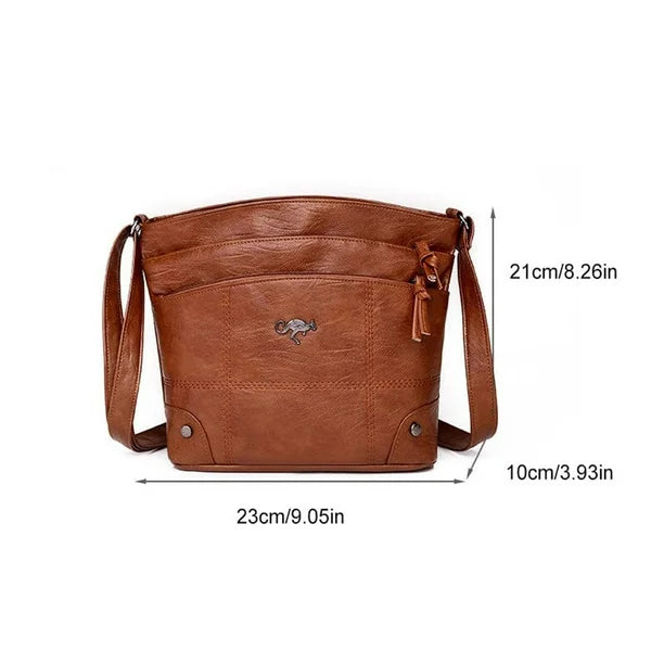 Raya | Elegante bolso cruzado multibolsillos
