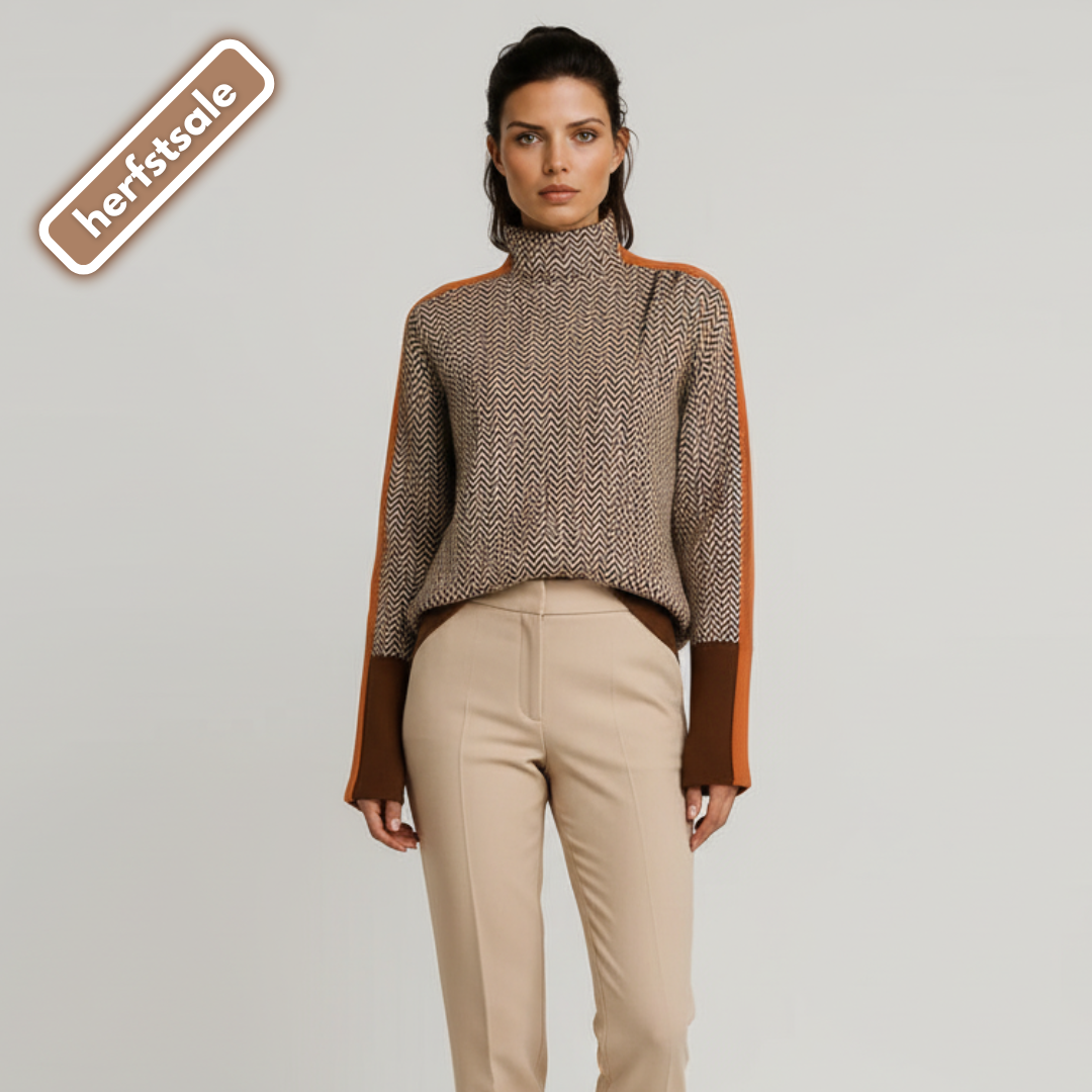 Martina | Trui met hoge kraag