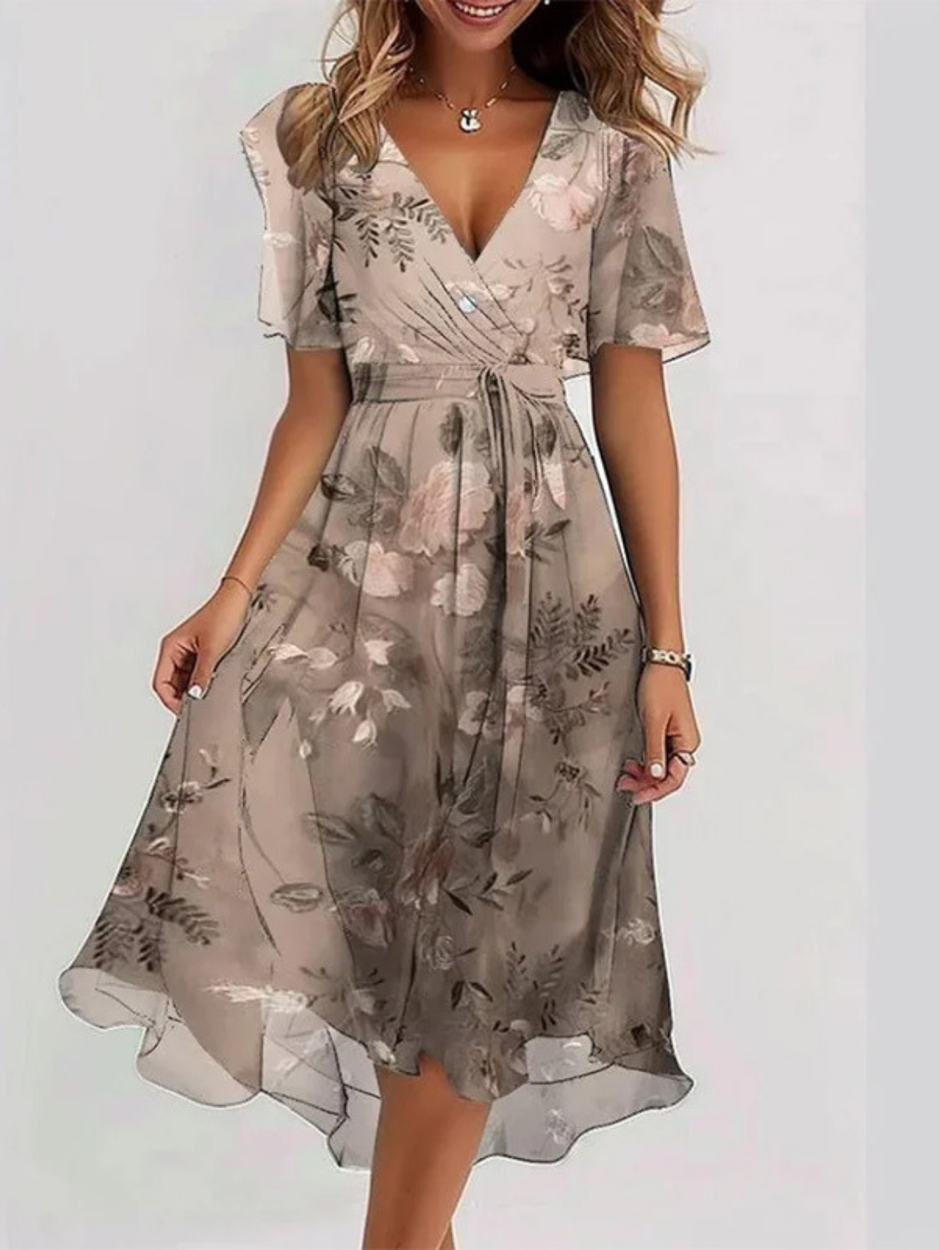 Matilda™ | Vestido de Verano con Cubre Barriga