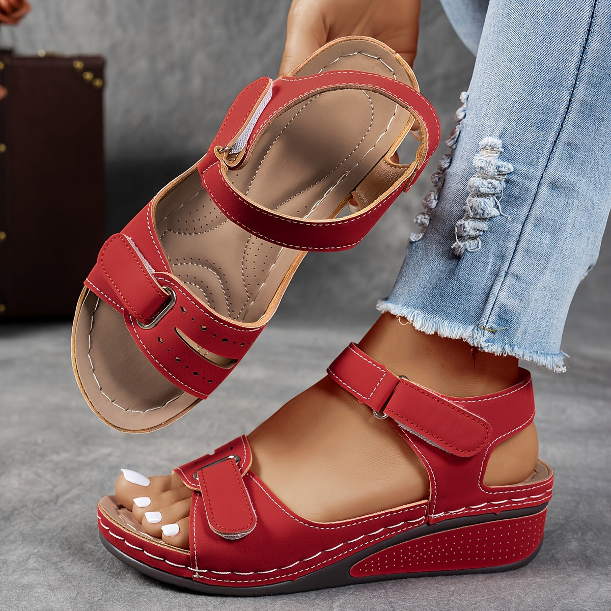 Laura | Sandalias Elegantes para Pies Sensibles