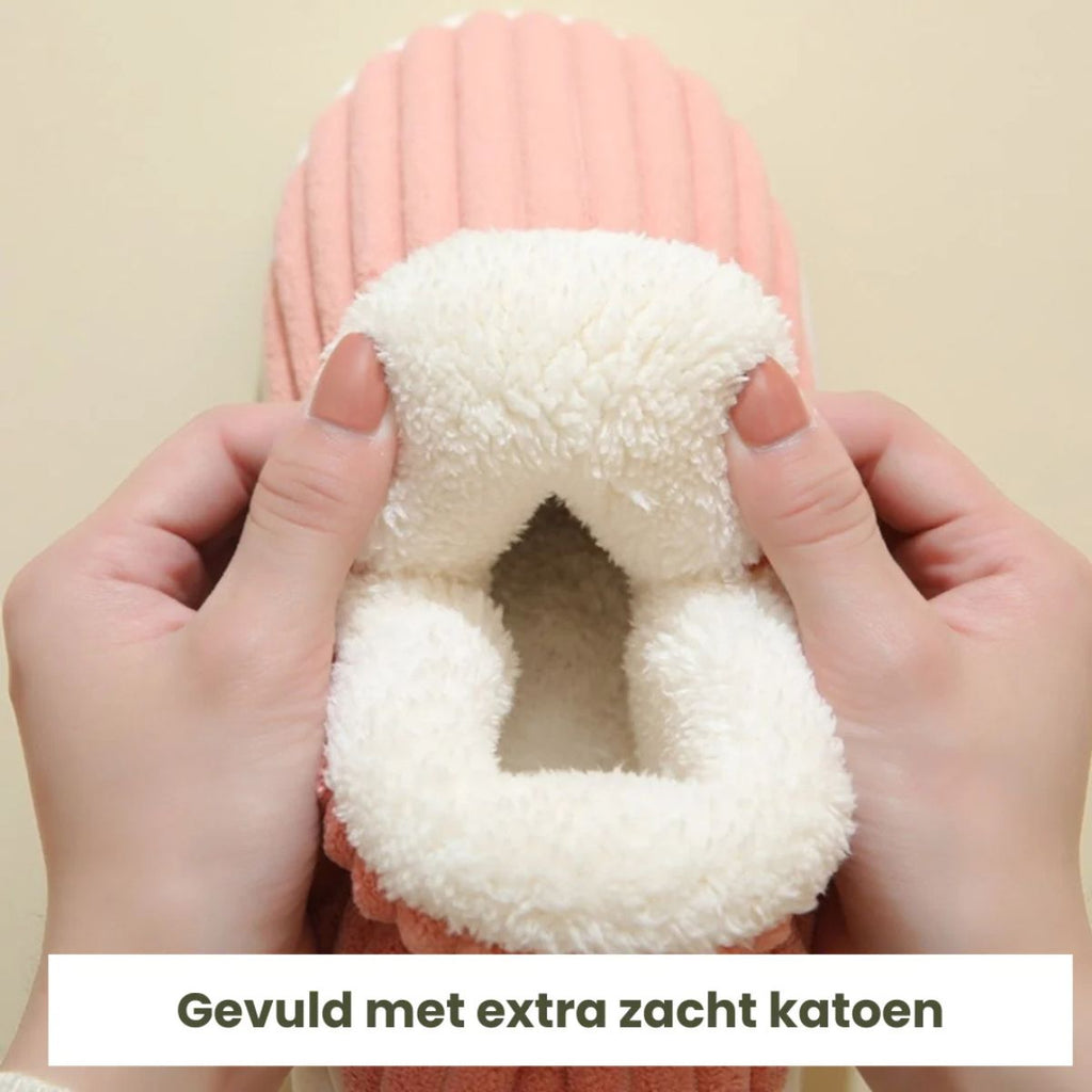 Sirasilk – CozyComfort Fleece Pantoffels 1+1 GRATIS