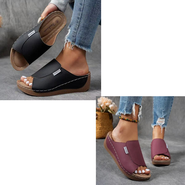 Skyla – Sandalias cómodas de meter