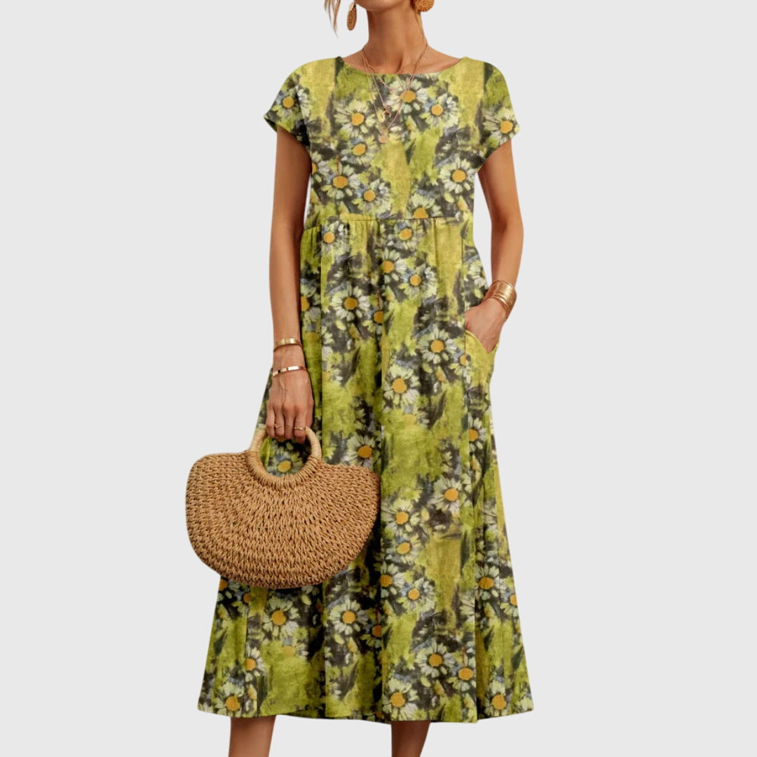 Valencia™ | Vestido Floral Elegante