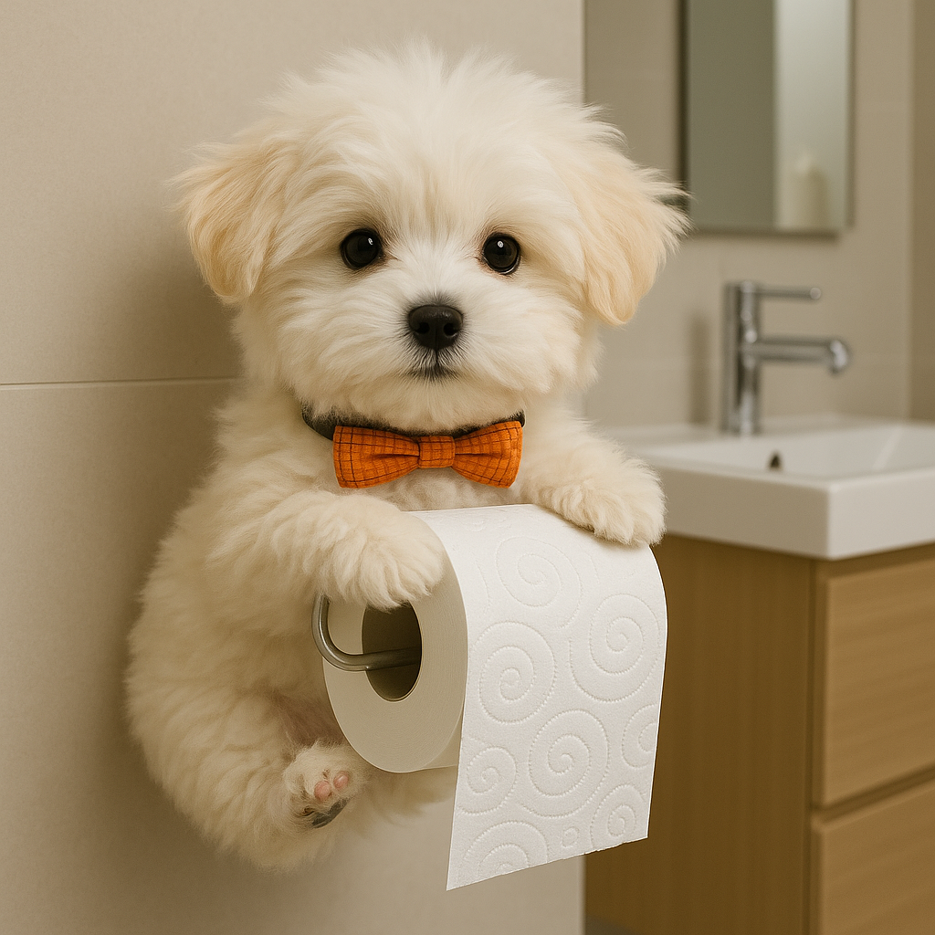 Bruno - Portarrollos WC🐾
