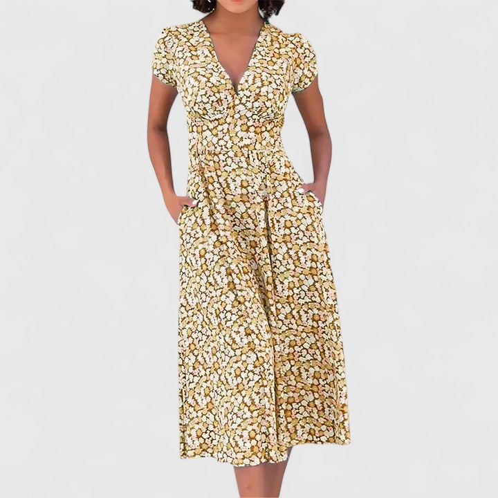 Roseanna | Cómodo vestido midi