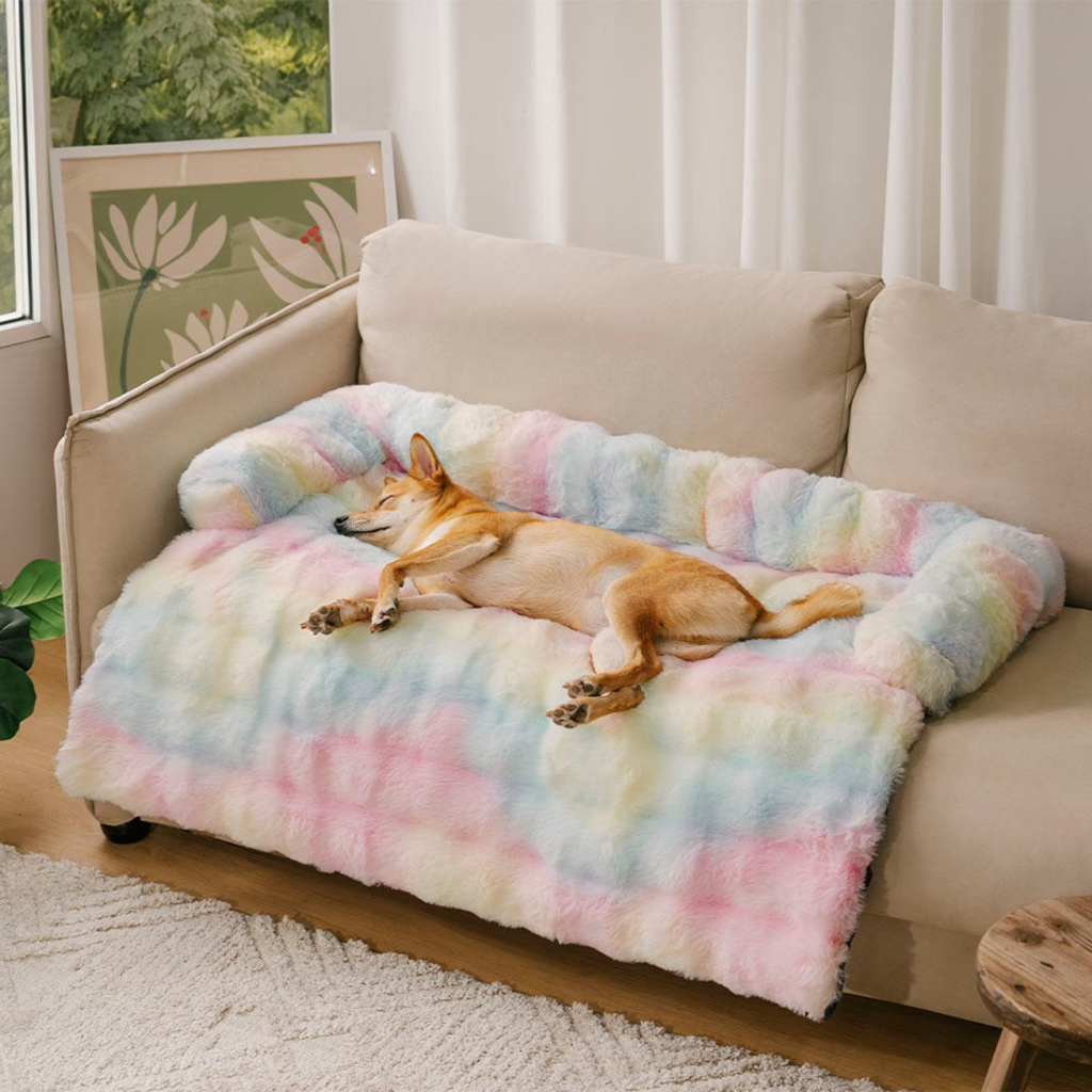 Cama Relajante para Perros – Protege el Sofá y Ofrece Máximo Confort