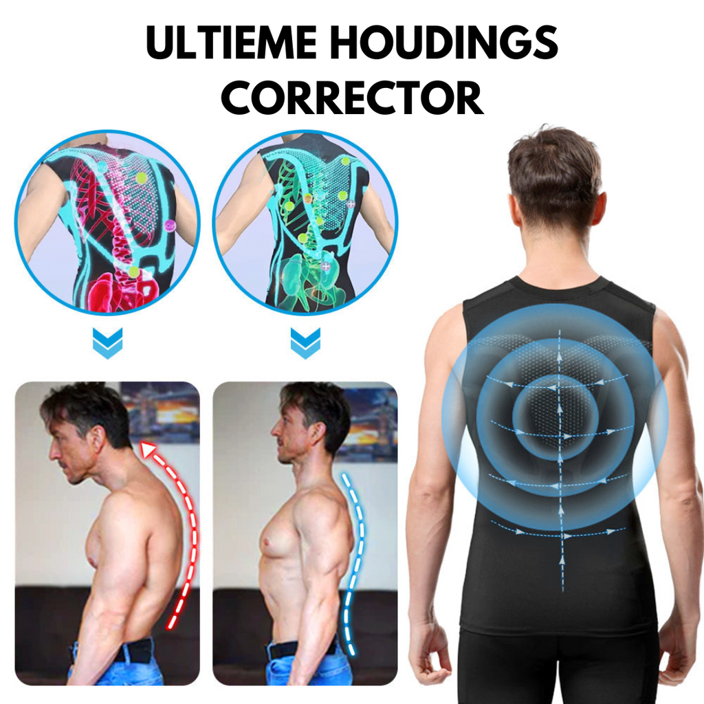 PosturePro™ | Camiseta de compresión con soporte postural