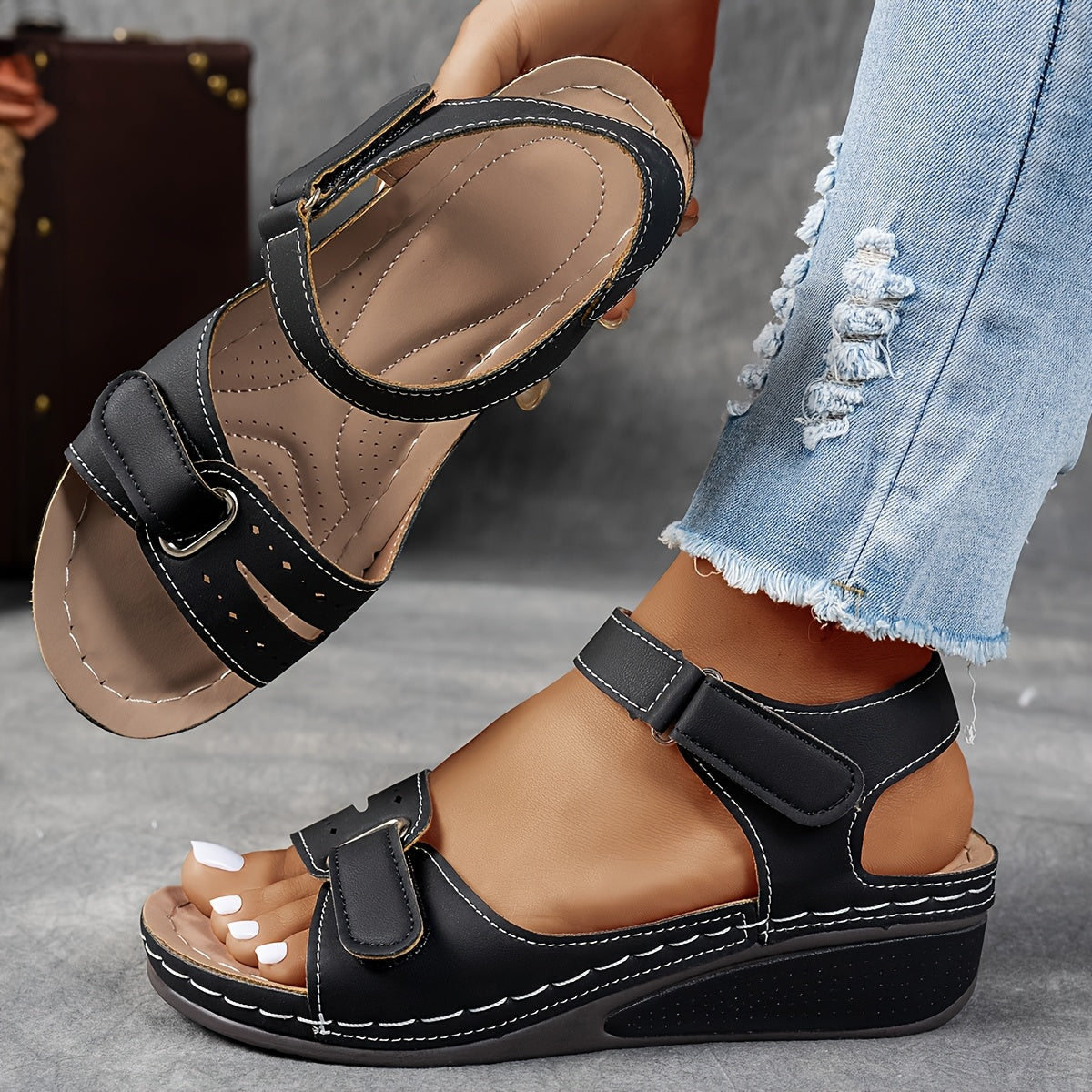 Laura | Sandalias Elegantes para Pies Sensibles