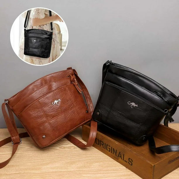 Raya | Elegante bolso cruzado multibolsillos