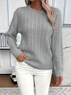 Elise | Comfortabele Kabeltrui met Tijdloze Stijl