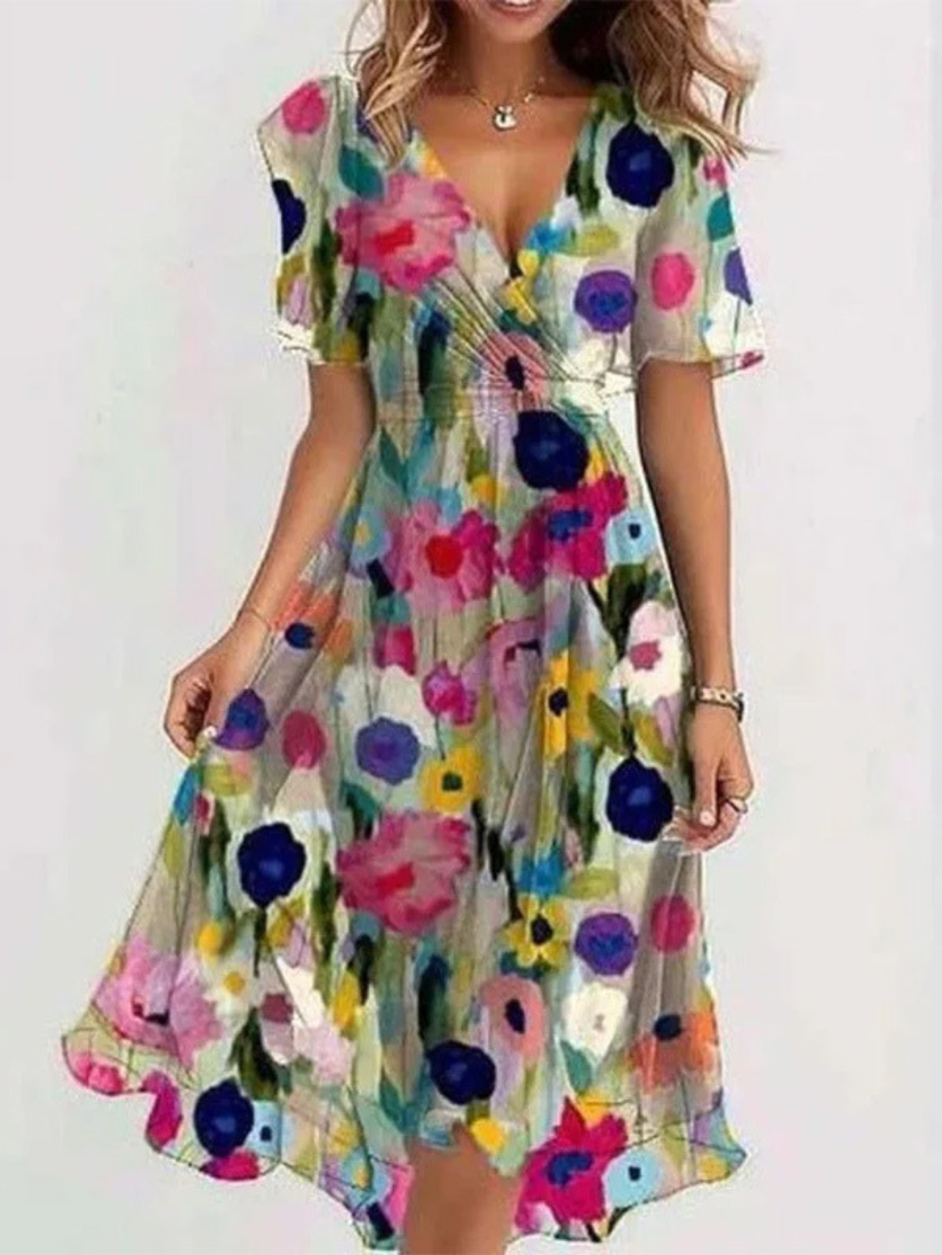 Matilda™ | Vestido de Verano con Cubre Barriga